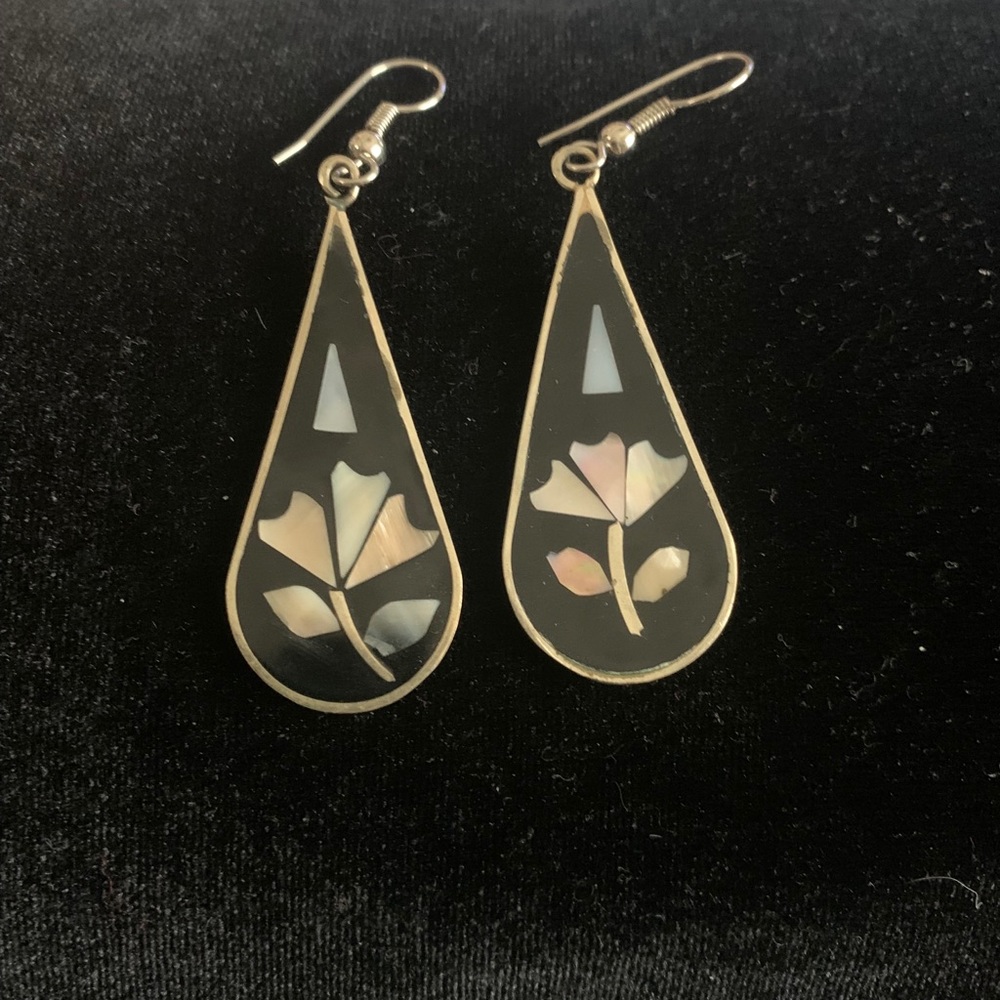 Black Alpaca Mexico earrings